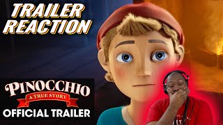 LIONSGATES PINOCCHIO A TRUE STORY Trailer REACTION  Trailer Drop [upl. by Devland390]