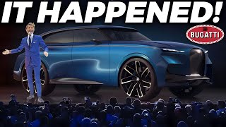 Bugatti Reveals Insane New SUV amp SHOCKS The Entire Industry [upl. by Violeta682]