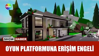 Popüler oyun platformu Robloxa erişim engeli [upl. by Oninrutas]