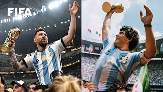 The Best Argentina FIFA World Cup Goals [upl. by Aryhs]