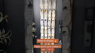 Achei na Shopee para organizar seus sapatos 🔥 🔗 httpssshopeecombr7AMHj8ajsu organização [upl. by Zehc]