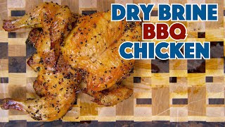 Dry Brine Brown Sugar Smoked Chicken Recipe [upl. by Cheston]