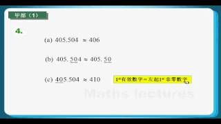 HKCEE 2009 Maths Paper 1 Q04 Approximated Value 近似值、Application of Equation 方程應用 [upl. by Solohcin]