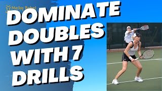 7 High Intensity Drills to Improve Your Tennis Doubles Play [upl. by Linn]