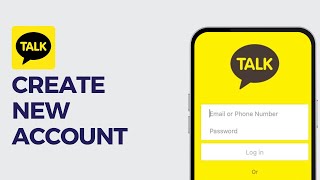 How to Create or Register Kakao Talk Account [upl. by Ahsirkal]