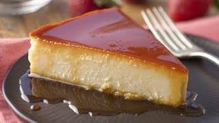 La mejor receta de FLAN NAPOLITANO CON QUESO CREMA [upl. by Joon461]