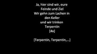 ▶ Böhse Onkelz Terpentin Lyrics [upl. by Eilyak]