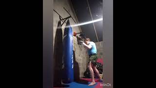 Bag combos 1 boxing mma kickboxing muaythai coaching [upl. by Lois]