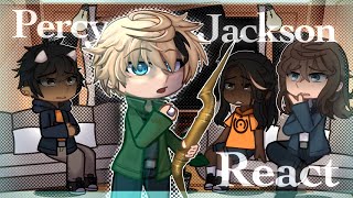 Percy Jackson React  pt7  gacha angst percyjackson reaction react funny trending viral pj [upl. by Asikal]