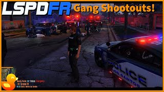 Another Dangerous LSPDFR Gang War GTA V [upl. by Jaenicke870]