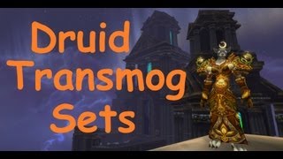 Druid PvE Tier Armor Transmog Sets WoW Transmog Sets [upl. by Analart644]