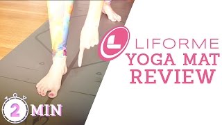 Liforme Yoga Mat Review  Best Yoga Mats  Alignment Lines [upl. by Cilegna615]