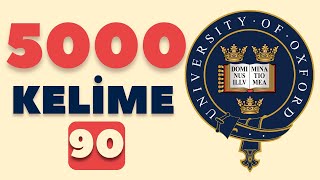 Oxford 5000 Kelime Serisi ◆ C1 Seviye Kelimeler ◆ 9 Bölüm [upl. by Ainaj]