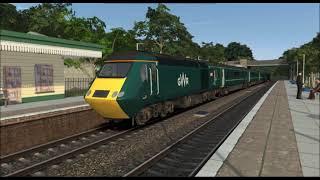 Train Simulator Trains on the Cornish Mainline [upl. by Arbmik]