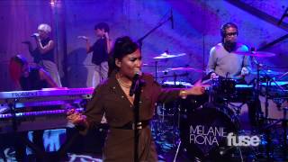 Melanie Fiona quotGive It To Me Rightquot Live  Fuse Studios [upl. by Roseann]