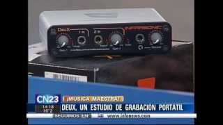 Placa de audio firewire INFRASONIC DEUX en TV [upl. by Durwood]