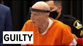 Golden State Killer Joseph DeAngelo pleads guilty to multiple charges in Orange County  RAW [upl. by Vareck]