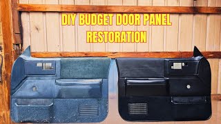 DIY Door Panel Restoration On A Budget For A 1st Gen S10 [upl. by Jann]