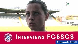 FC Bayern München  SC Sand Die Interviews [upl. by Annayram101]