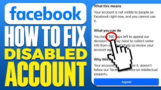 We Disabled Your Account Facebook 180 Days FIX 2024 [upl. by Erde]