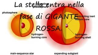 Evoluzione di una stella [upl. by Saiasi]