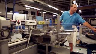 How a LaZBoy Recliner is made  BrandmadeTV 40 seconds [upl. by Mcnelly]