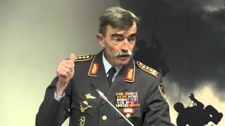 Commander HQ JFC Brunssum  General HansLothar Domröse  Joint Press Point  18 Sept 2013 [upl. by Yeltihw]