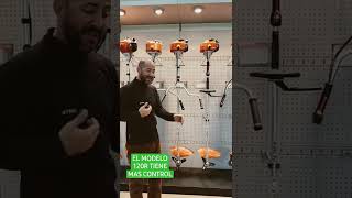 ¿Sabias que la motoguadaña Stihl FS 120 tiene 2 modelos ¡a la FS 120r le podes poner accesorios [upl. by Arihday]