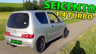 Pokonał 700km by wystroić SEICENTO 14 TURBO TJET SWAP 200HP  GT2056 [upl. by Cannell703]