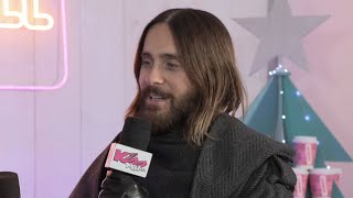 Jared Leto Backstage at Kiss 108s Jingle Ball [upl. by Maryly]