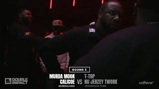 Murda MookCalicoe Vs T TopNu Jerzey Twork  DOUBLE IMPACT 4 HIGHLIGHTS [upl. by Annawit]