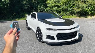 2024 Chevrolet Camaro ZL1 Start Up Exhuast Test Drive Walkaround POV and Review [upl. by Llekcm]