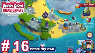 Angry Birds Transformers 16  Base do Shockwave Destruida Lets Play Gameplay Walkthrough [upl. by Nikolaus639]