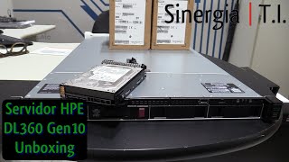 Servidor HPE ProLiant DL360 Gen10 Unboxing RAIZ 👍👊🏻🥇🎁🚀🚀🚀 P19765B21 [upl. by Irved729]