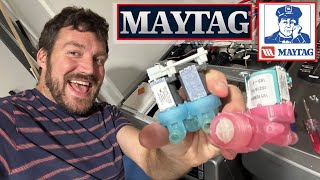 Maytag LoFL Error Easy Fix Inlet Valve Replacement [upl. by Adnalohs479]