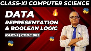 Data Representation amp Boolean Logic  Class 11  Part1 [upl. by Dalpe]