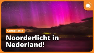 Noorderlicht in Nederland  Weeronline [upl. by Akyre246]