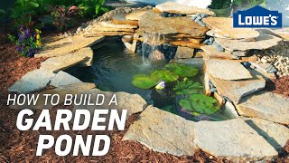 How to Build a Garden Pond w Monica from The Weekender [upl. by Azeret]