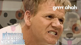 grrr so angy ahah grrrr 🐶  Kitchen Nightmares  Gordon Ramsay [upl. by Neall]