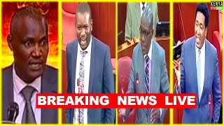 LIVE  CS Mbadi facing Tough Questions from Senators in Senate Parliament [upl. by Suiratnauq]