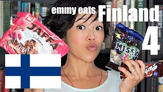 Emmy Eats Finland 4  American Tasting More Finnish Sweets [upl. by Fai]