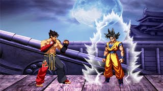 JIN KAZAMA VS SON GOKU [upl. by Aisan]