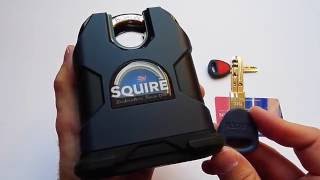 Squire SS80CS High Security CEN Grade 6 Padlock [upl. by Yentroc]