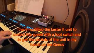 Genos and Lester K Rotary simulator Unit [upl. by Amathist]