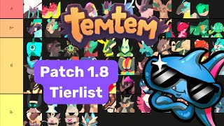 Temtem 18 Competitive Tier List [upl. by Elmore416]