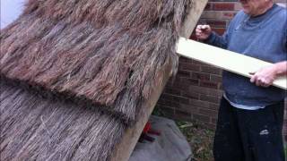 How To Build A Thatch Roof UK European style [upl. by Hayyim]