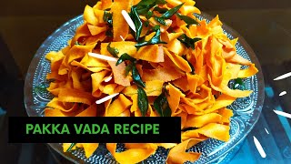 Pakkavada Malayalam Recipe Kerala Style Malayalam Recipe Pakka Vada [upl. by Anirdua759]