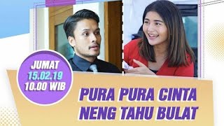 FTV SCTV PURA PURA CINTA NENG TAHU BULAT RANDY PANGALILA  DEBI SAGITA 15 FEBRUARI 2019 [upl. by Elleirad]