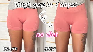 Slim Legs in 7 Days  I did APRIL HANs slim thigh challenge [upl. by Alleb]