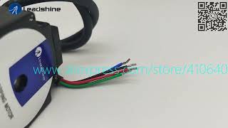 GENUINE Leadshine Stepper Motor 57HS21A 8mm Shaft with DSP Digital Stepper Drive DM542 [upl. by Xel]